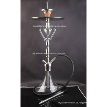 Neues Design Edelstahl und Glas Teile Shisha Shisha